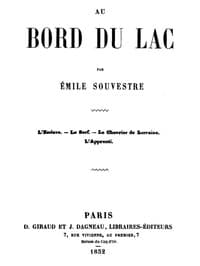 Au bord du lac
L'Esclave, le Serf, le Chevrier de Lorraine, l'Apprenti