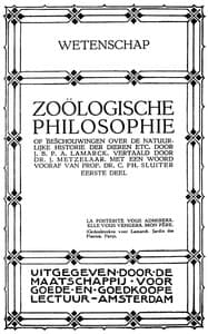 Zoölogische Philosophie
Of beschouwingen over de Natuurlijke Historie der dieren etc.