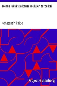 Toinen lukukirja kansakoulujen tarpeiksi book cover