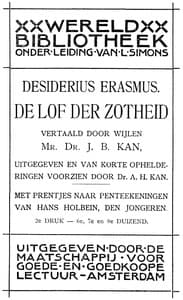De Lof der Zotheid
