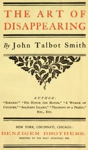 The Art of Disappearing book cover