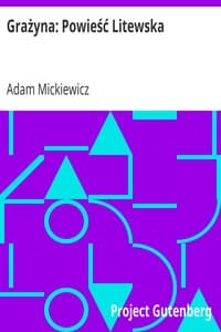 Grażyna: Powieść Litewska book cover