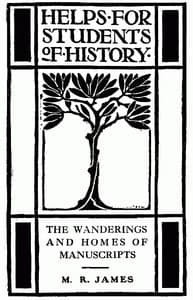 The Wanderings and Homes of Manuscripts book cover
