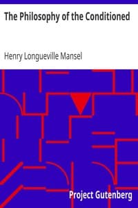 The Philosophy of the Conditioned book cover