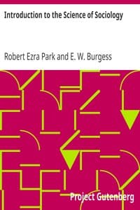 Introduction to the Science of Sociology book cover