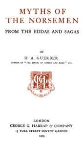 Myths of the Norsemen: From the Eddas and Sagas book cover