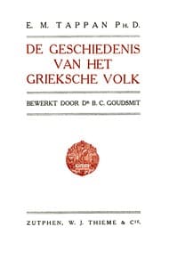 De Geschiedenis van het Grieksche Volk