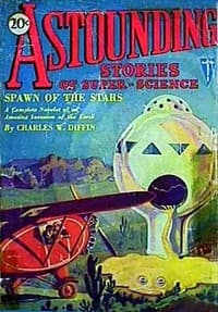 Astounding Stories of Super-Science February 1930 book cover