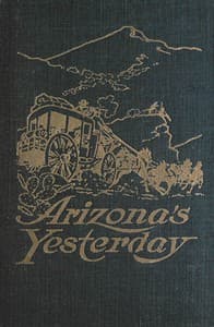 Arizona's yesterday book cover