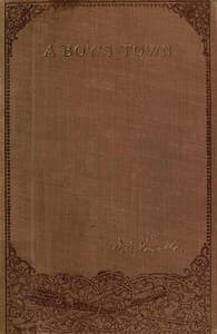 A Boy's Town book cover