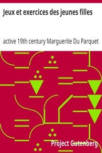 Jeux et exercices des jeunes filles