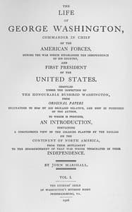 The Life of George Washington: A Linked Index to the Project Gutenberg Editions book cover