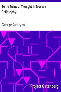 Some Turns of Thought in Modern Philosophy