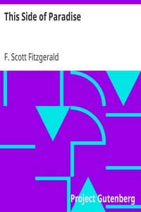 This Side of Paradise book cover