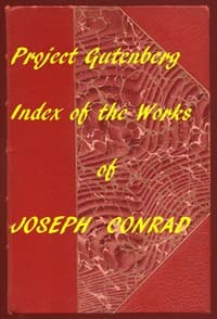 The Project Gutenberg Works of Joseph Conrad: An Index book cover