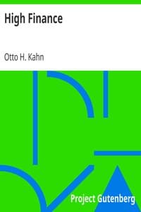 High Finance book cover
