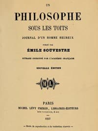 Un philosophe sous les toits