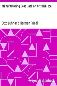 Manufacturing Cost Data on Artificial Ice book cover