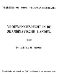 Vrouwenkiesrecht in de Skandinavische landen