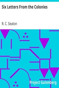 Six Letters From the Colonies book cover