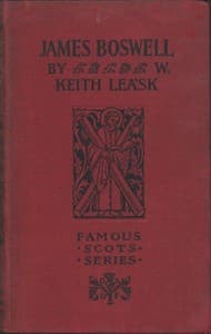 James Boswell book cover