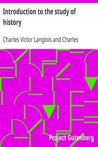 Introduction to the study of history