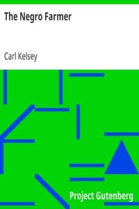 The Negro Farmer book cover