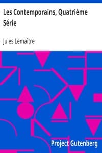 Les Contemporains, Quatrième Série
Etudes et Portraits Littéraires
