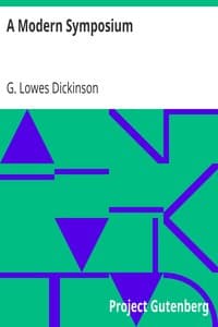 A Modern Symposium book cover