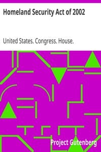 Homeland Security Act of 2002
Updated Through October 14, 2008