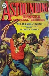 Astounding Stories of Super-Science, December 1930 book cover