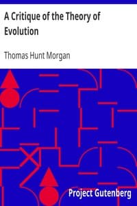 A Critique of the Theory of Evolution