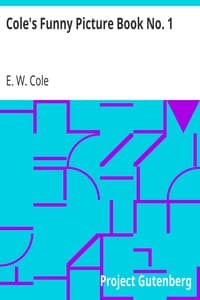 Cole's Funny Picture Book No. 1 book cover