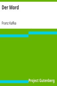 Der Mord book cover
