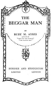 The Beggar Man book cover