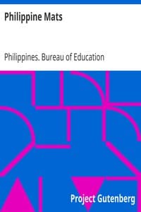 Philippine Mats
Philippine Craftsman Reprint Series No. 1