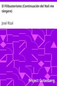 El Filibusterismo (Continuación del Noli me tángere)