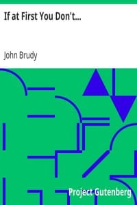 If at First You Don't... book cover