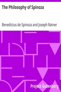 The Philosophy of Spinoza