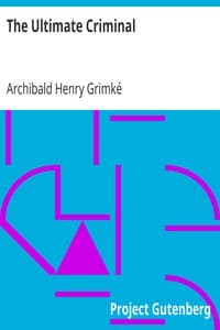 The Ultimate Criminal book cover