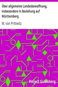Über allgemeine Landesbewaffnung, insbesondere in Beziehung auf Württemberg