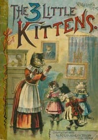 The 3 Little Kittens book cover