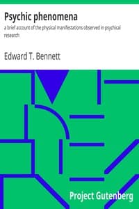 Psychic phenomena book cover