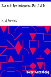 Studies in Spermatogenesis (Part 1 of 2) book cover