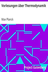 Vorlesungen über Thermodynamik
Siebente Auflage book cover