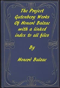 The Works of Balzac: A linked index to all Project Gutenberg editions book cover