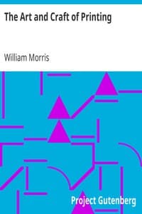 The Art and Craft of Printing book cover