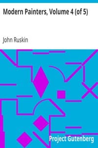 Modern Painters, Volume 4 (of 5) book cover
