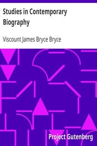 Studies in Contemporary Biography