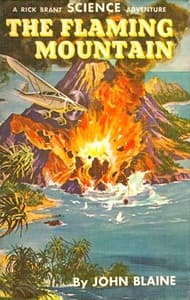 The Flaming Mountain: A Rick Brant Science-Adventure Story book cover